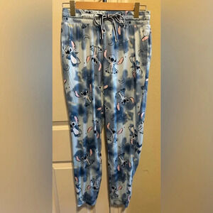 Disney Lilo & Stitch Pajama Lounge Pants Elastic Waist Drawstring Sz XS (0-2)